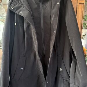HFX Women’s Black Hooded Jacket Size XXL